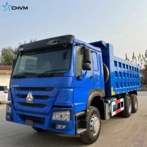 二手中国重汽豪沃6x4自卸车25吨重型手动371马力发动机运输翻砂车
